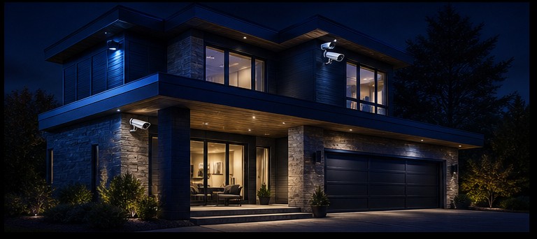 Home security exterior